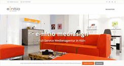 Desktop Screenshot of e-nitio.com