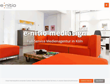 Tablet Screenshot of e-nitio.com